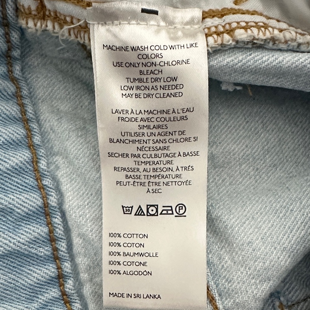 Anthropologie Pilcro Classic Bermuda Denim Shorts - Picture 3 of 5